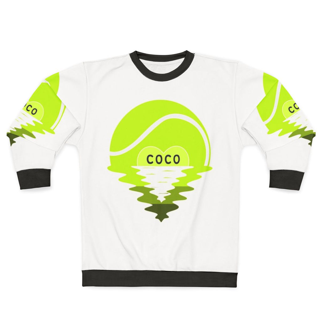 "Coco Gauff Tennis Sweatshirt"