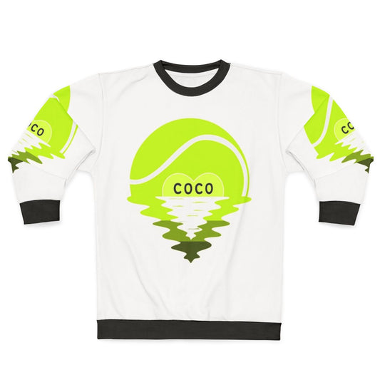 "Coco Gauff Tennis Sweatshirt"