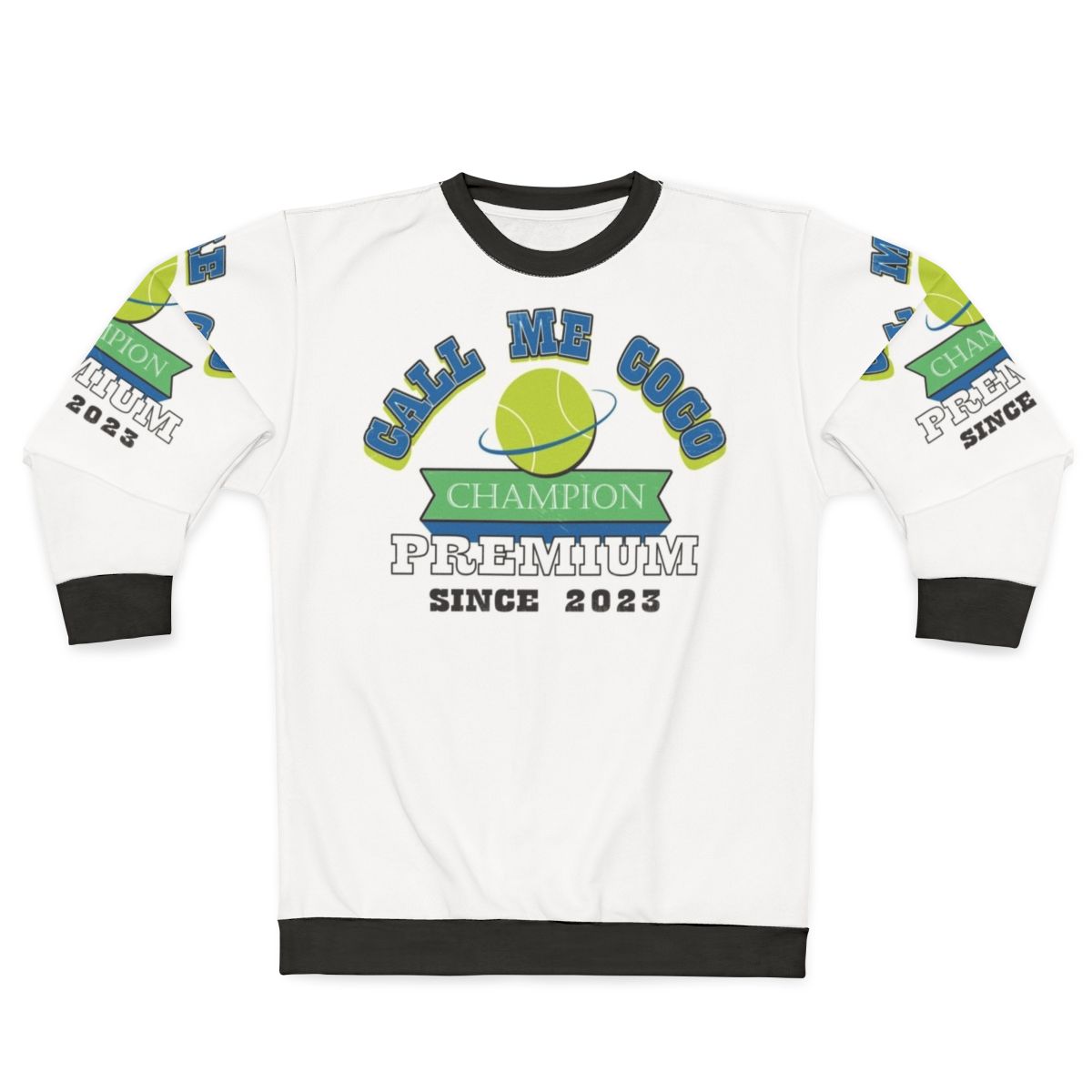 Call Me Coco Women's Tennis Sweatshirt