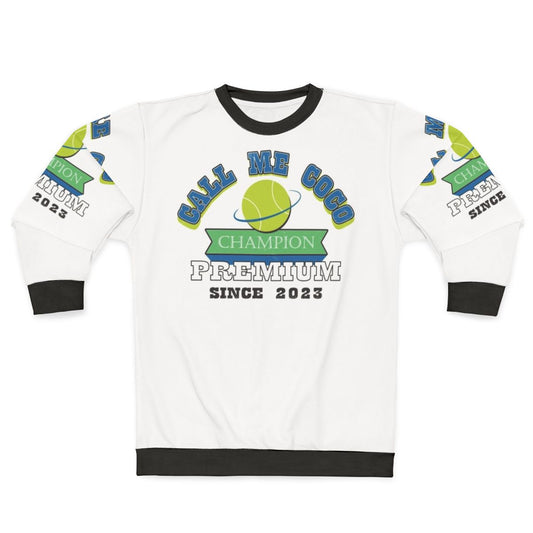 Call Me Coco Women's Tennis Sweatshirt