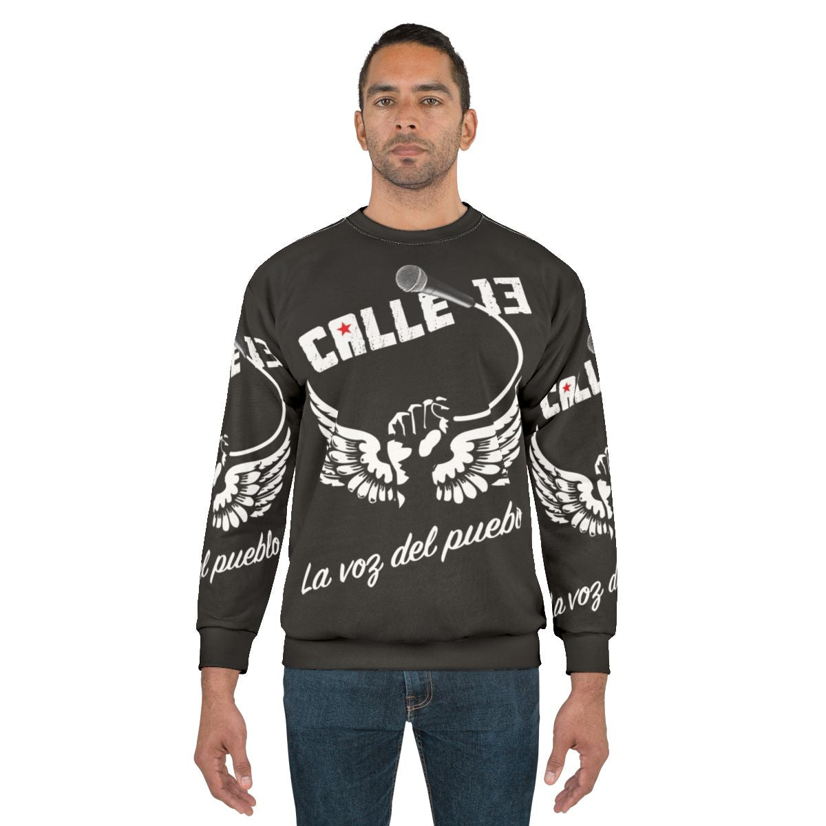 Calle 13 Sweatshirt featuring Puerto Rican rapper Residente