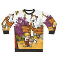 Retro Calvin and Hobbes Graphic Sweatshirt