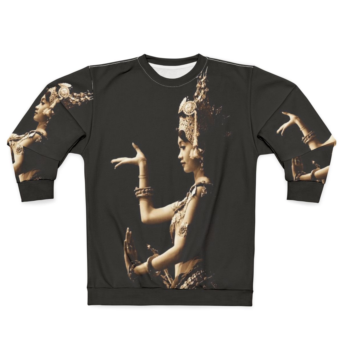 Cambodian Aspara Dancer Khmer Cultural Sweatshirt