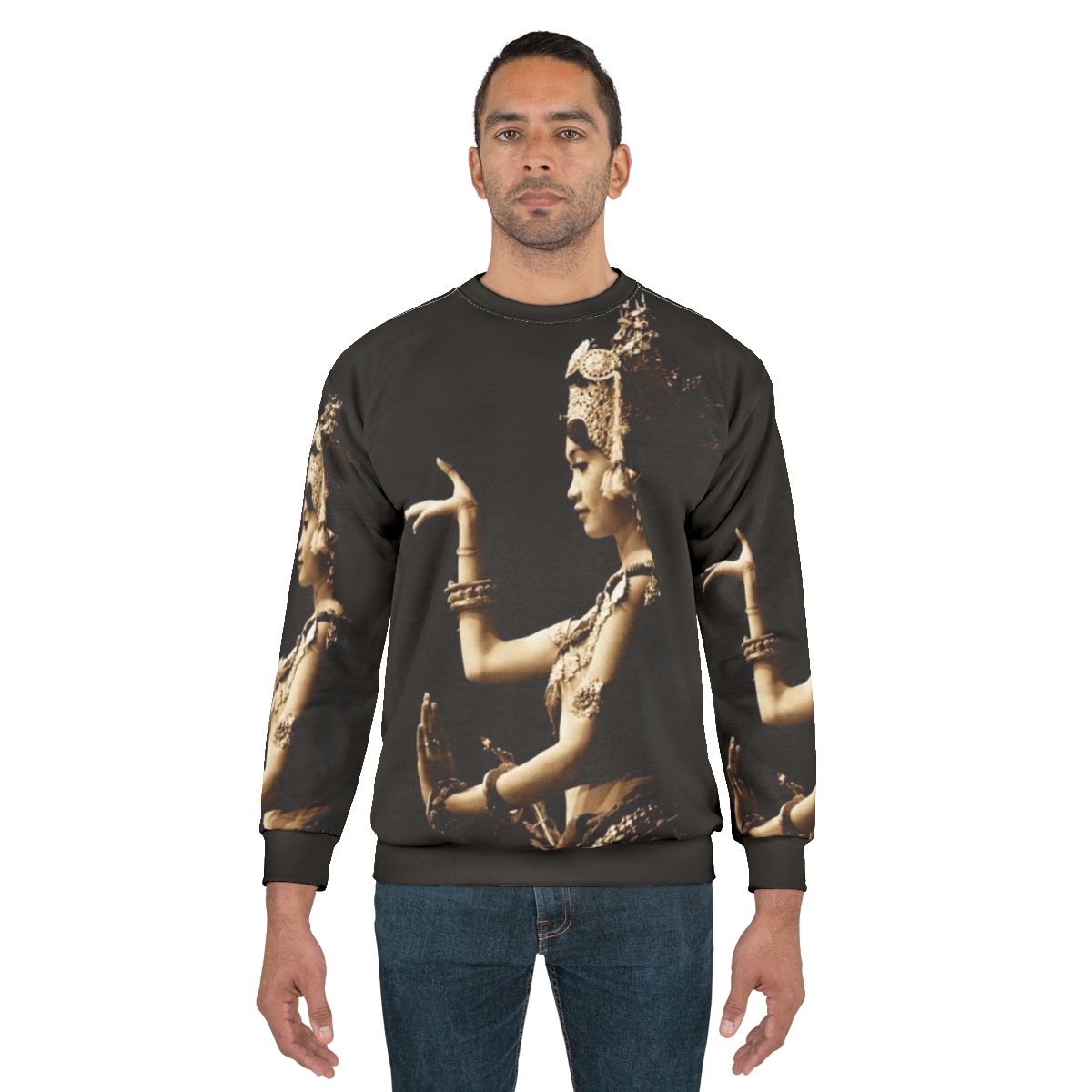 Cambodian Aspara Dancer Khmer Cultural Sweatshirt