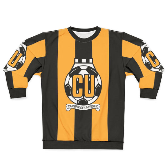 Cambridge United FC Logo Stripes Sweatshirt