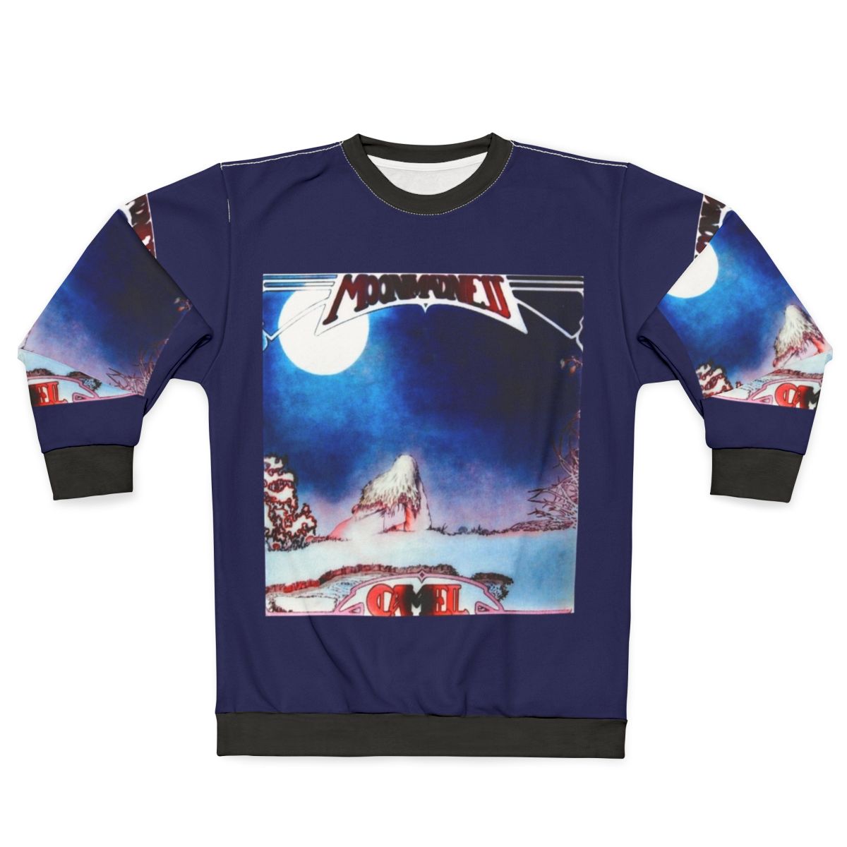 Camel Moonmadness 1970s Progressive Rock Sweatshirt