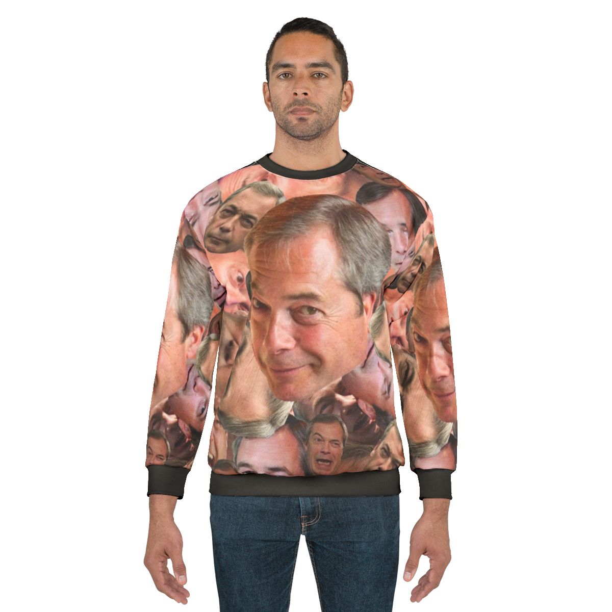 "Can't Barrage the Farage" Nigel Farage political protest sweatshirt