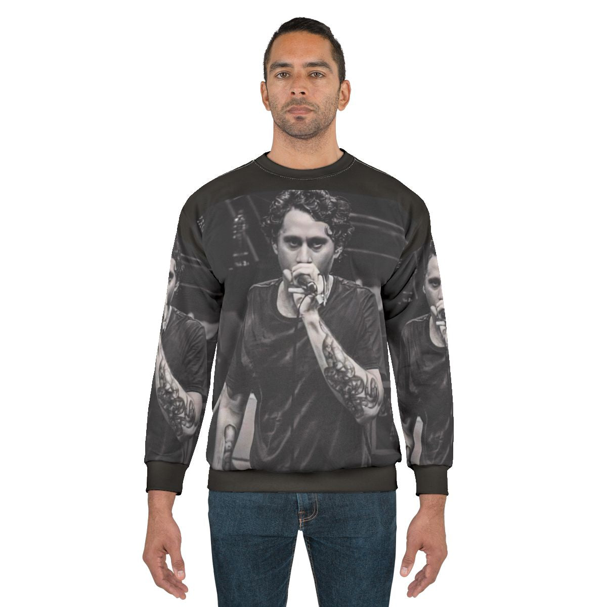 Canserbero Venezuela Rapper Portrait Sweatshirt