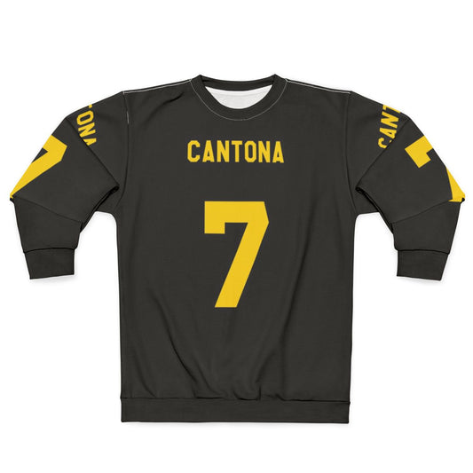 Cantona Number 7 Manchester United Football Sweatshirt