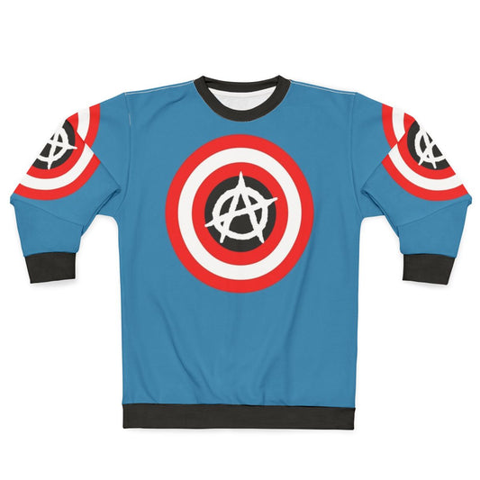 Captain Anarchy Superhero Sweatshirt