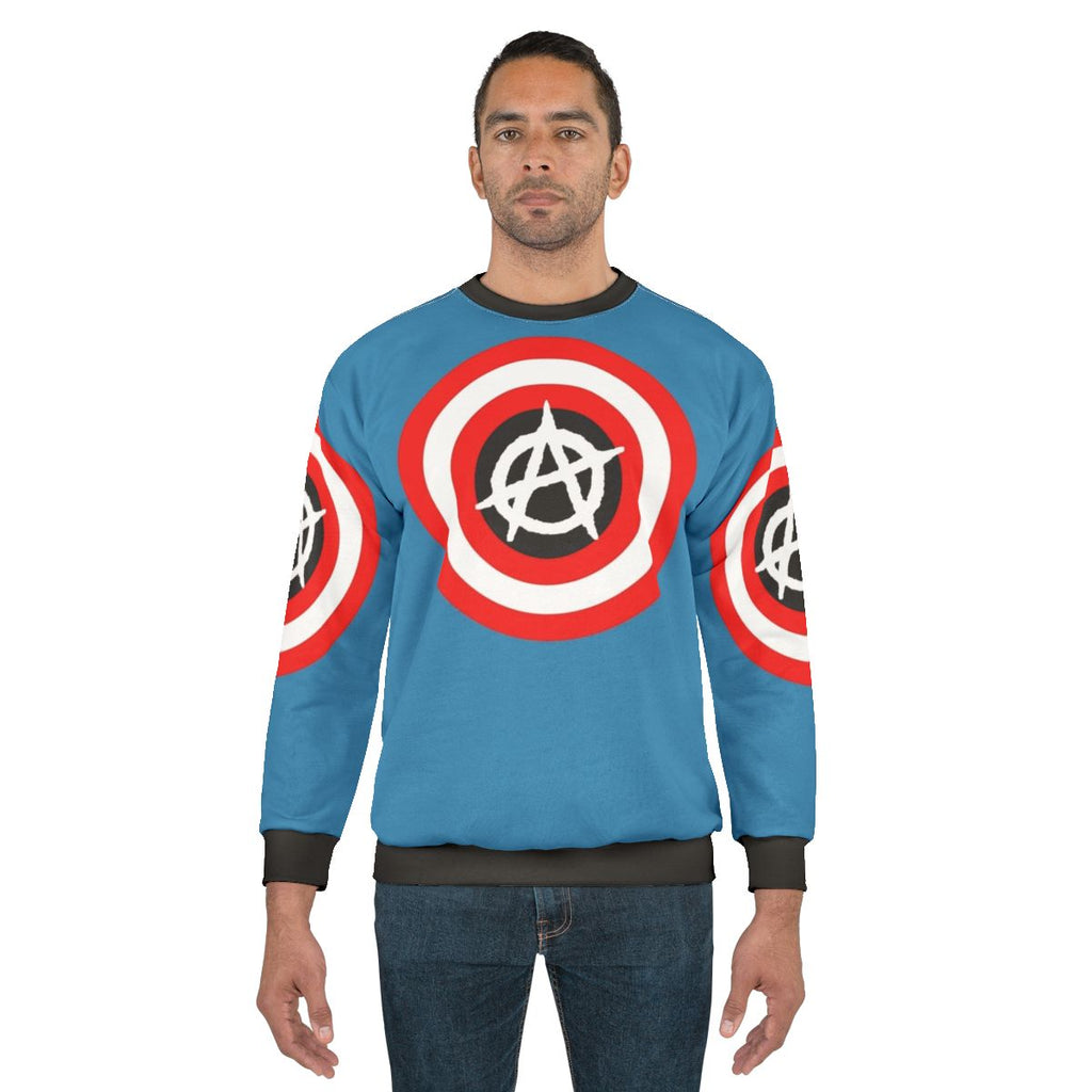 Captain Anarchy Superhero Sweatshirt