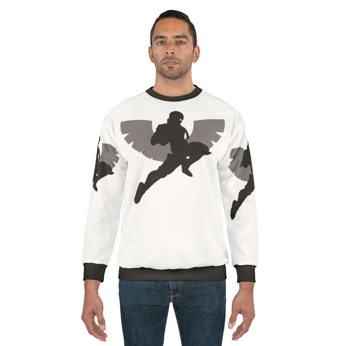 Captain Falcon Logo Super Smash Bros Gaming Sweatshirt