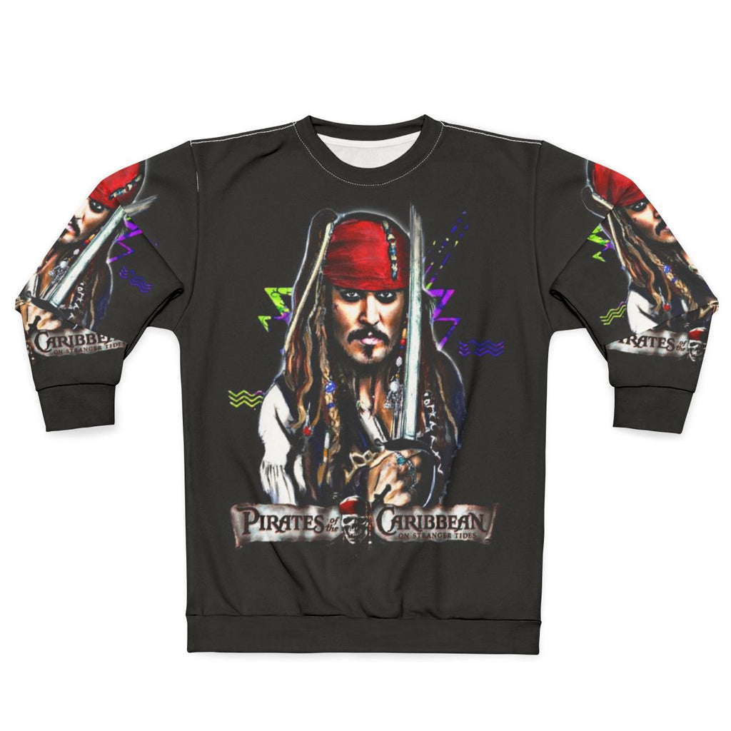 Captain Jack Sparrow Pirates of the Caribbean Sweatshirt