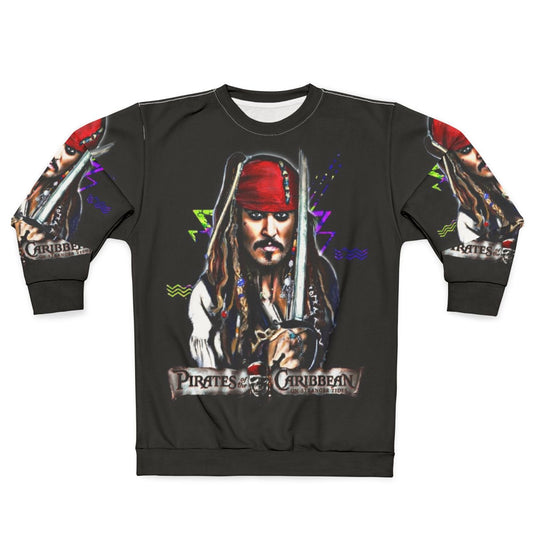 Captain Jack Sparrow Pirates of the Caribbean Sweatshirt