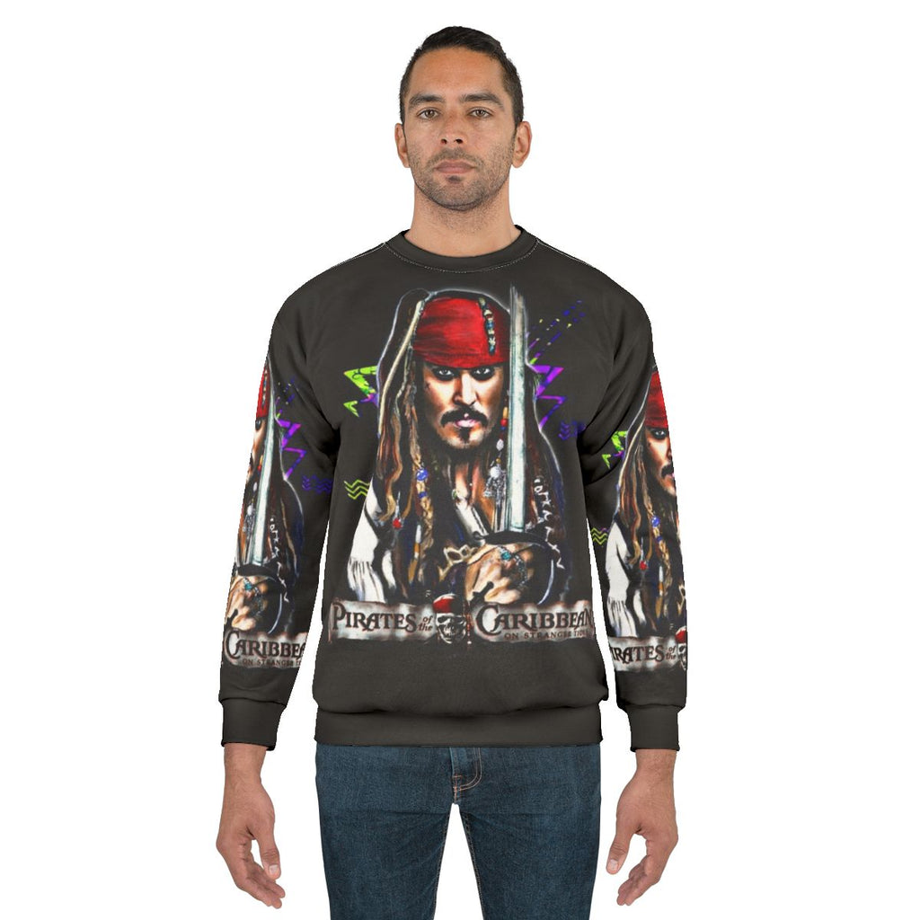 Captain Jack Sparrow Pirates of the Caribbean Sweatshirt