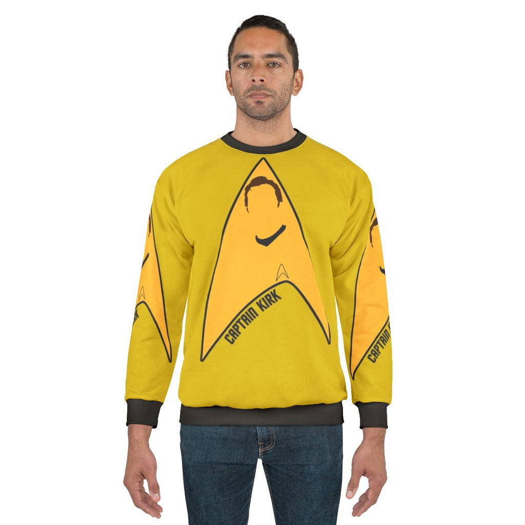 Captain Kirk Star Trek Sweatshirt