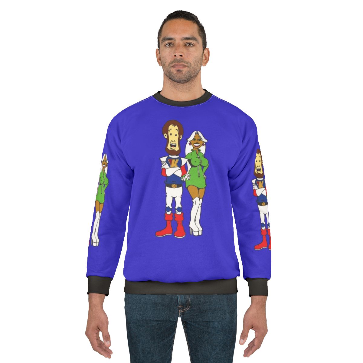 Captain Kremmen Kenny Everett Cartoon Sweatshirt