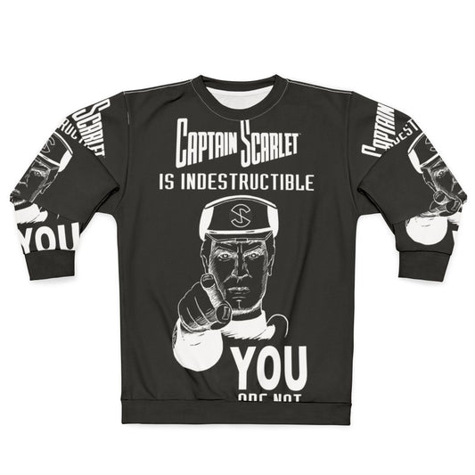 Captain Scarlet "You Are Not" Superhero Sweatshirt