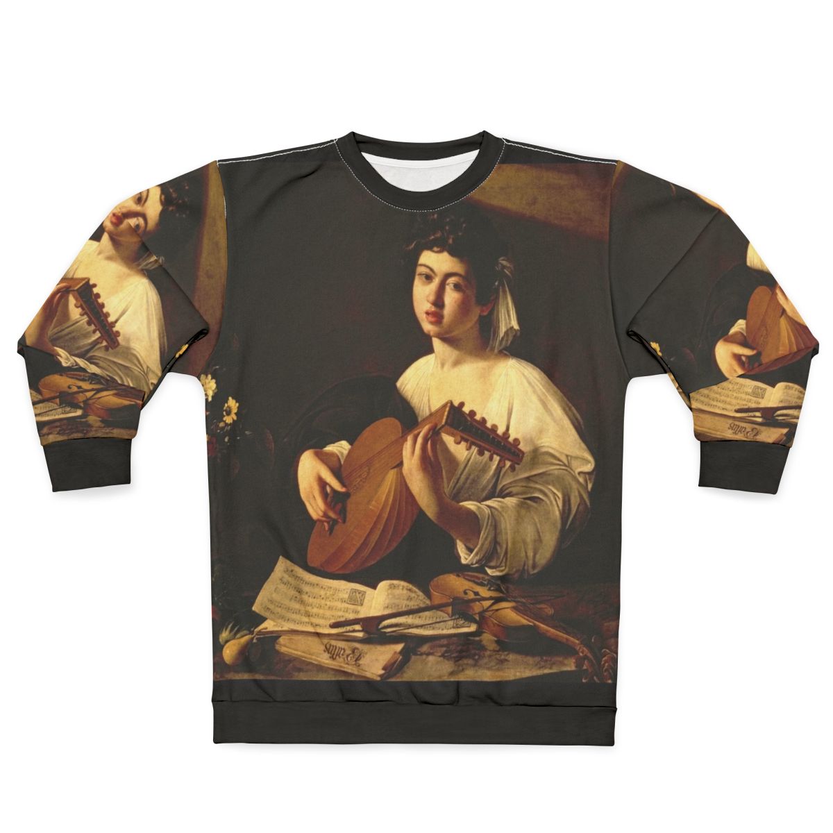 Caravaggio The Lute Player Sweatshirt