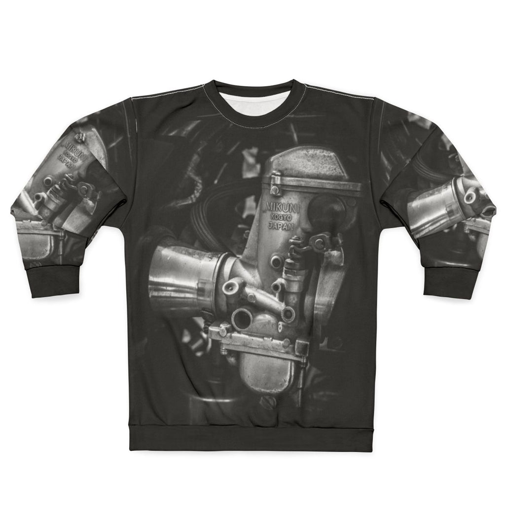 Vintage carbs are good sweatshirt for motorcycle lovers