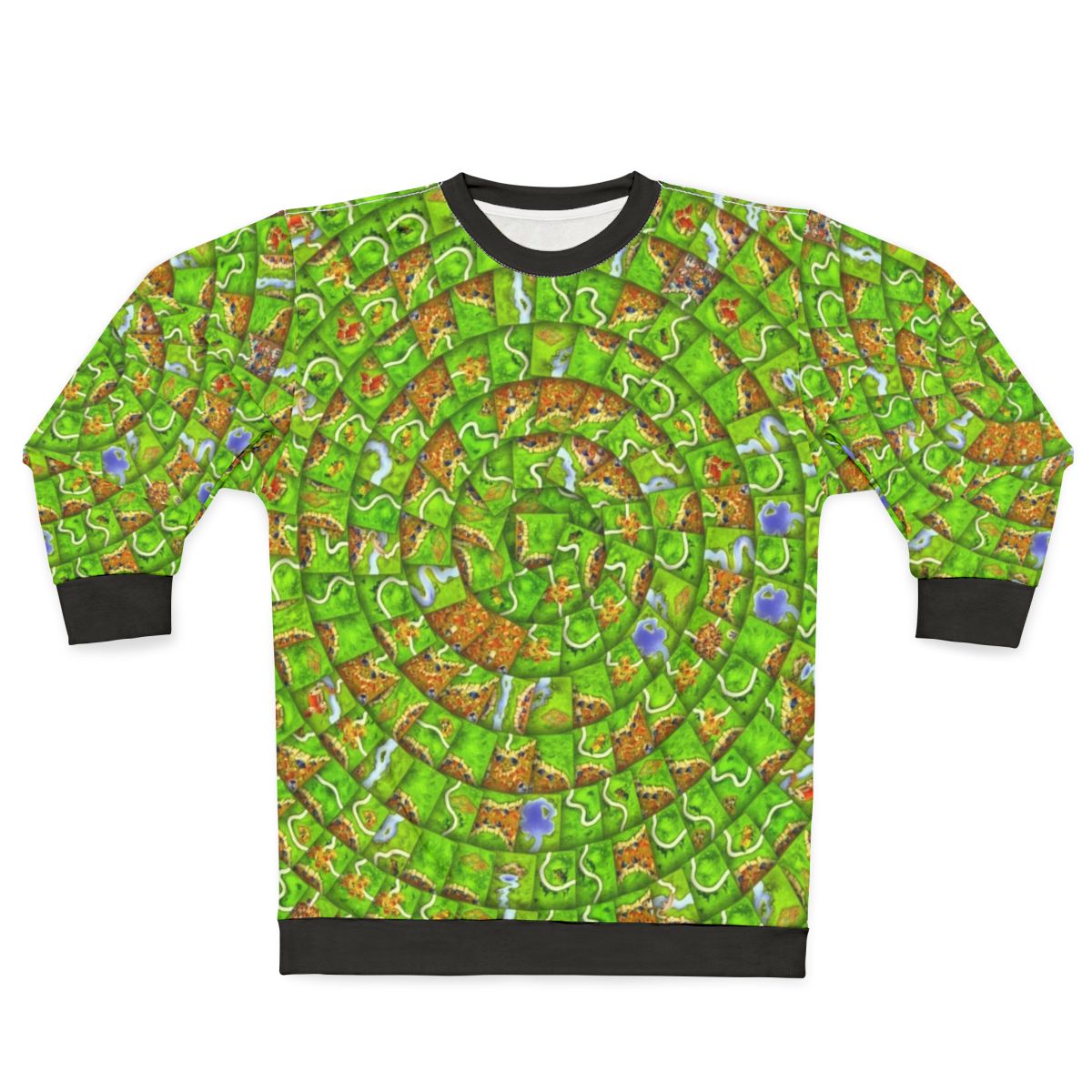 Carcassonne Swirl Sweatshirt