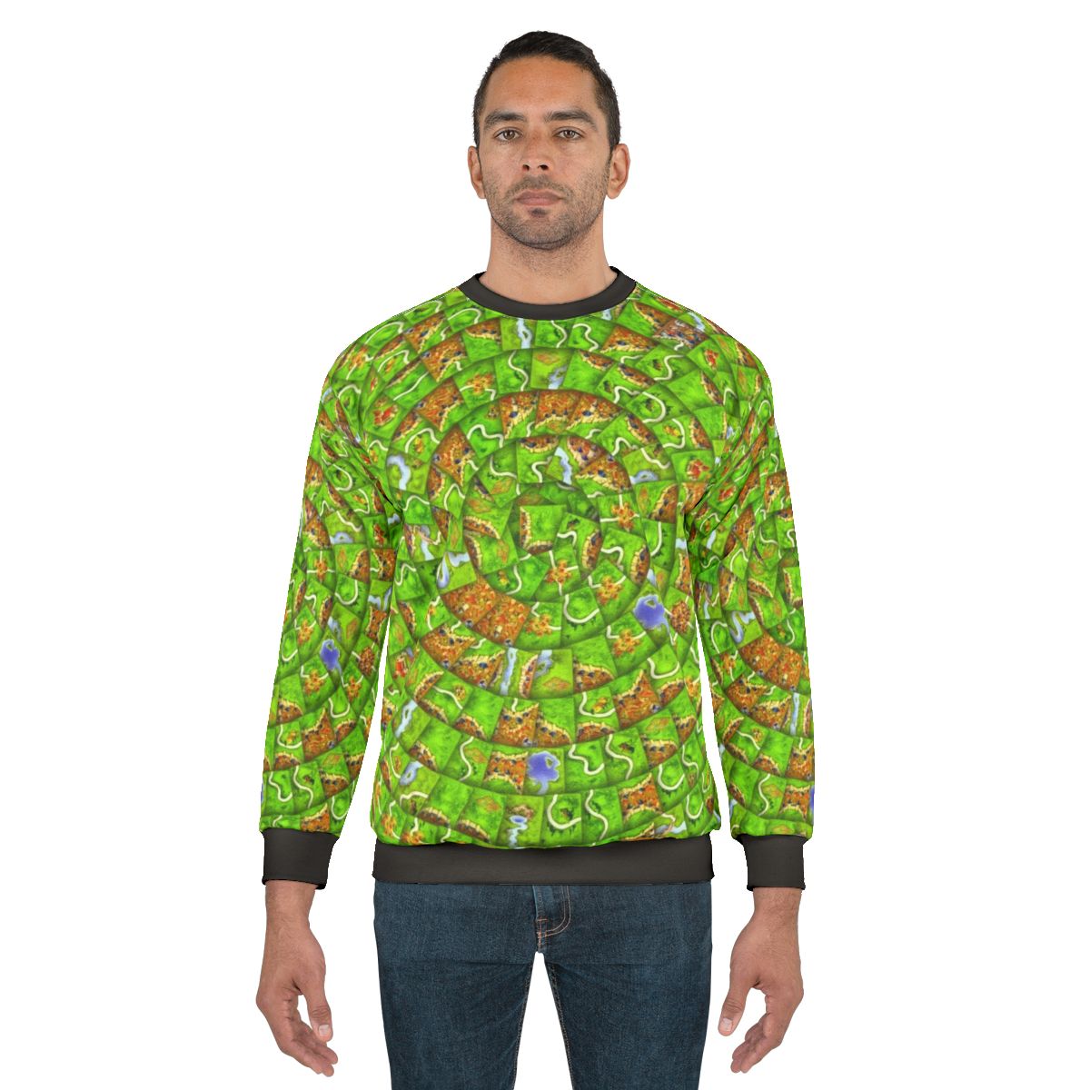 Carcassonne Swirl Sweatshirt