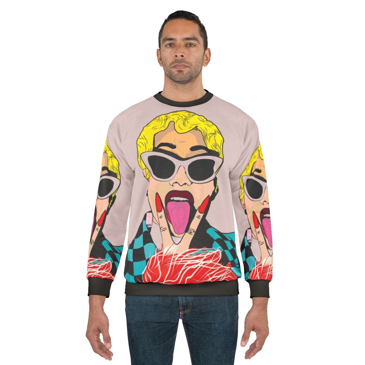 Cardi B Sweatshirt featuring hip hop inspired graphics