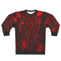 Tie Dye Sweatshirt with Nature-Inspired Sacred Geometry Design