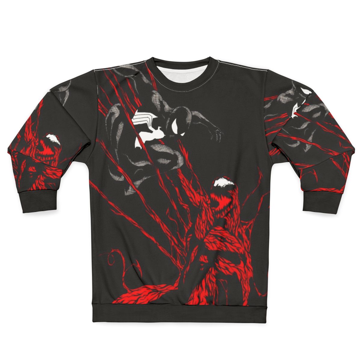 Carnage Sweatshirt featuring Spider-Man's symbiote villain