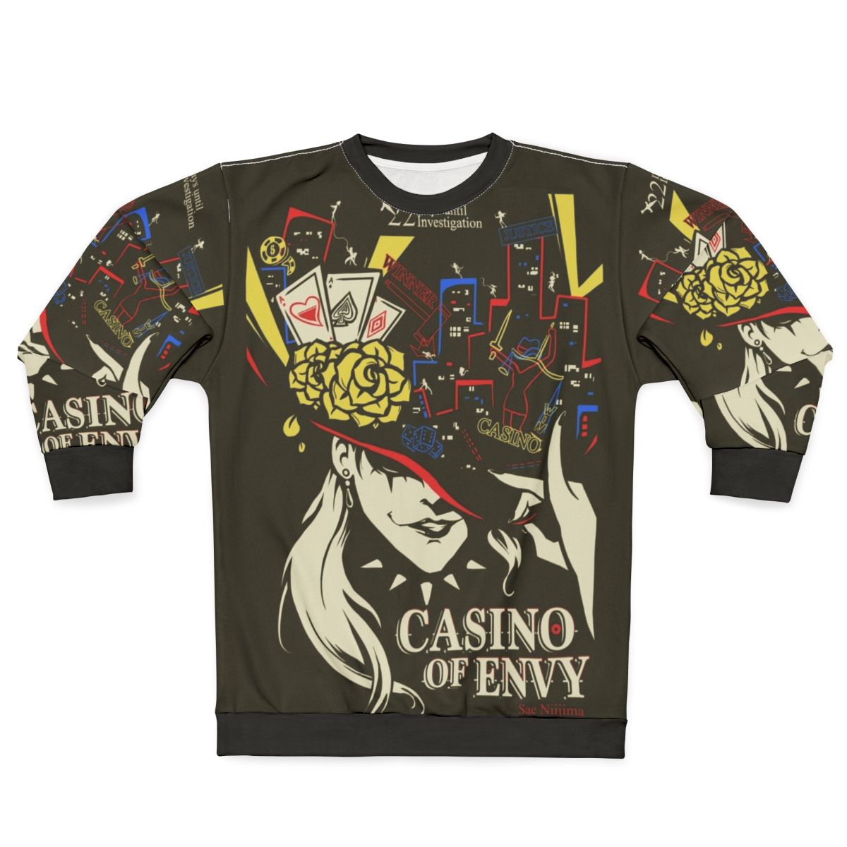 Casino Of Envy Persona 5 Sweatshirt