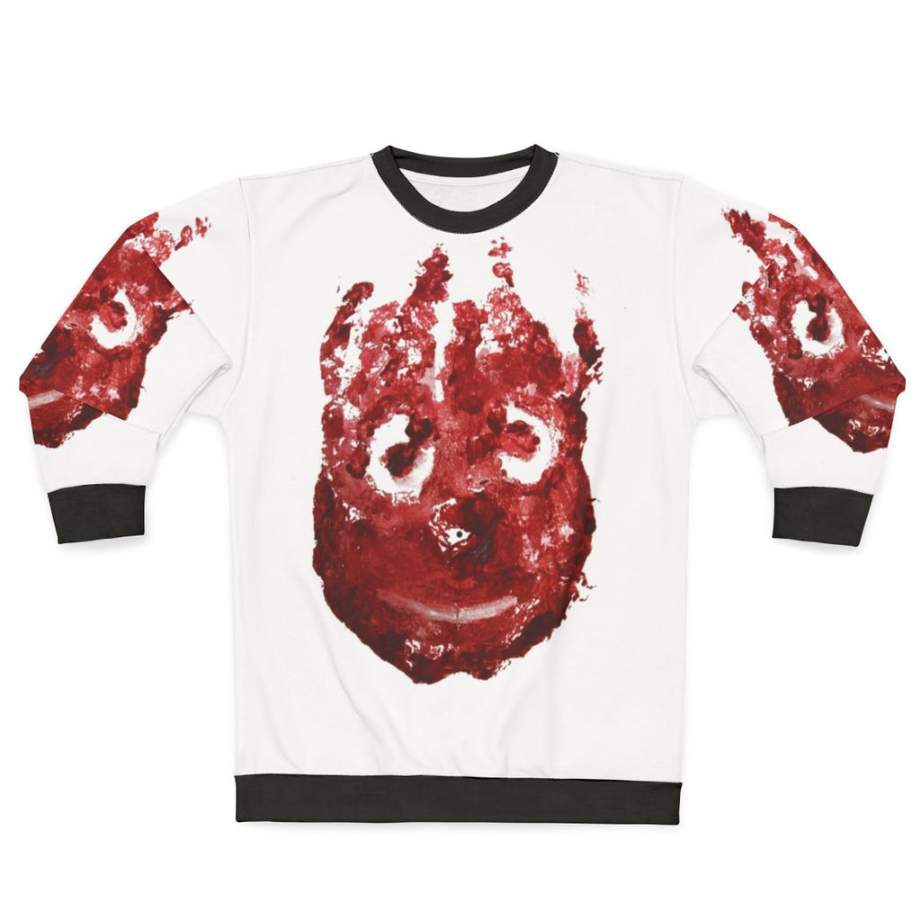 Cast Away Wilson Sweatshirt - Handpainted Graphic of Wilson the Volleyball