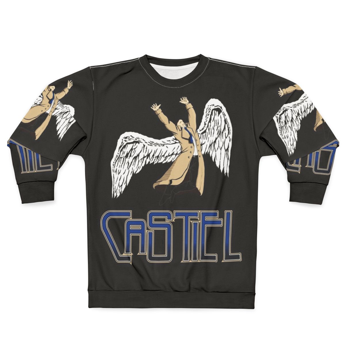 Castiel Supernatural Winchester Brothers Angel Sweatshirt