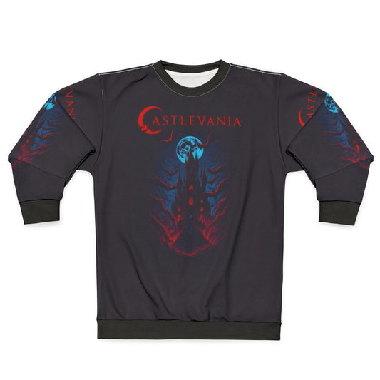 Castlevania Netflix Inspired Dark Fantasy Sweatshirt