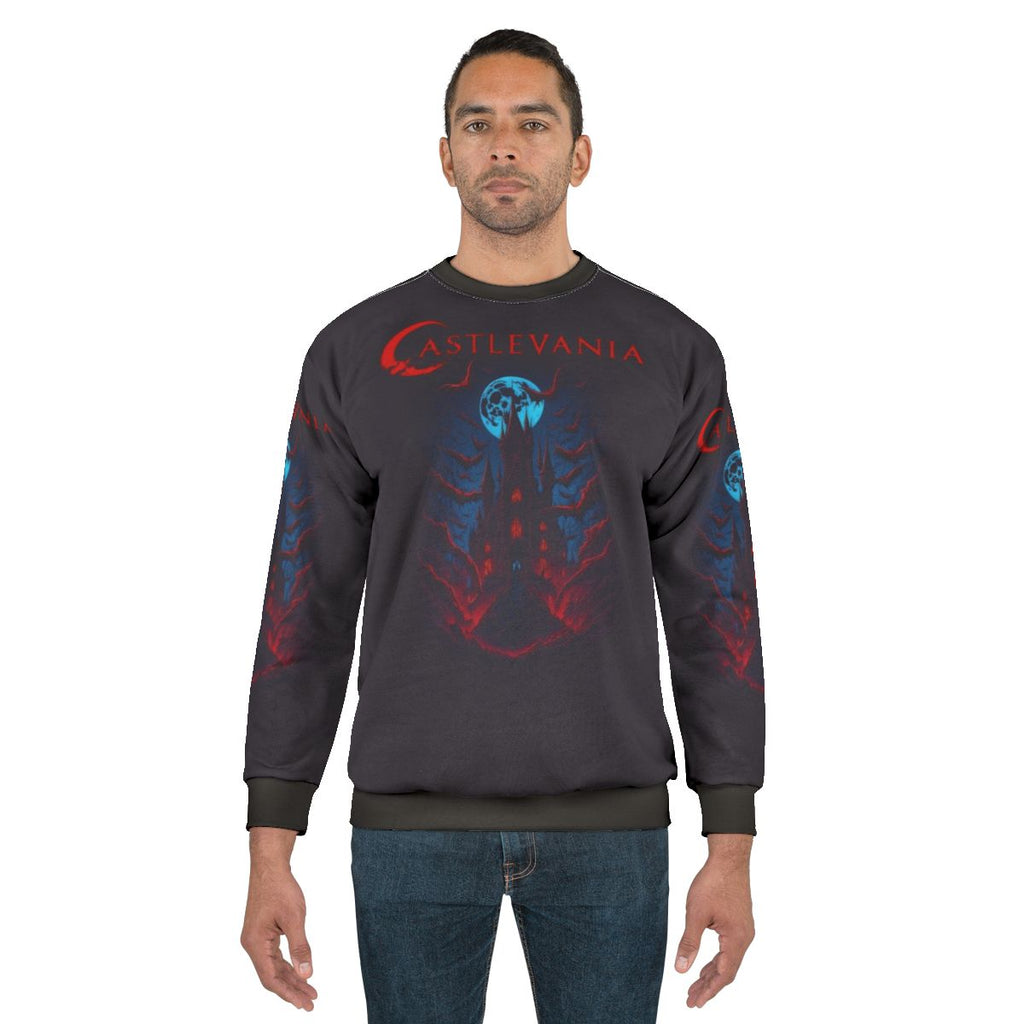 Castlevania Netflix Inspired Dark Fantasy Sweatshirt