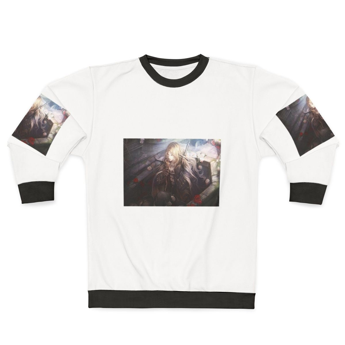 Castlevania Alucard Dhampir Netflix Series Inspired Sweatshirt