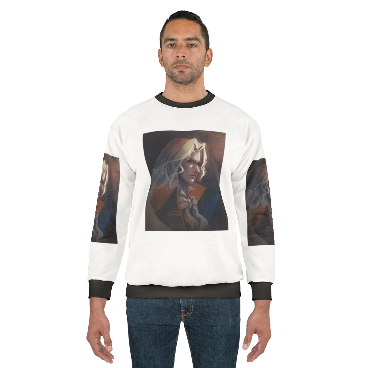 Castlevania Alucard Portrait Sweatshirt