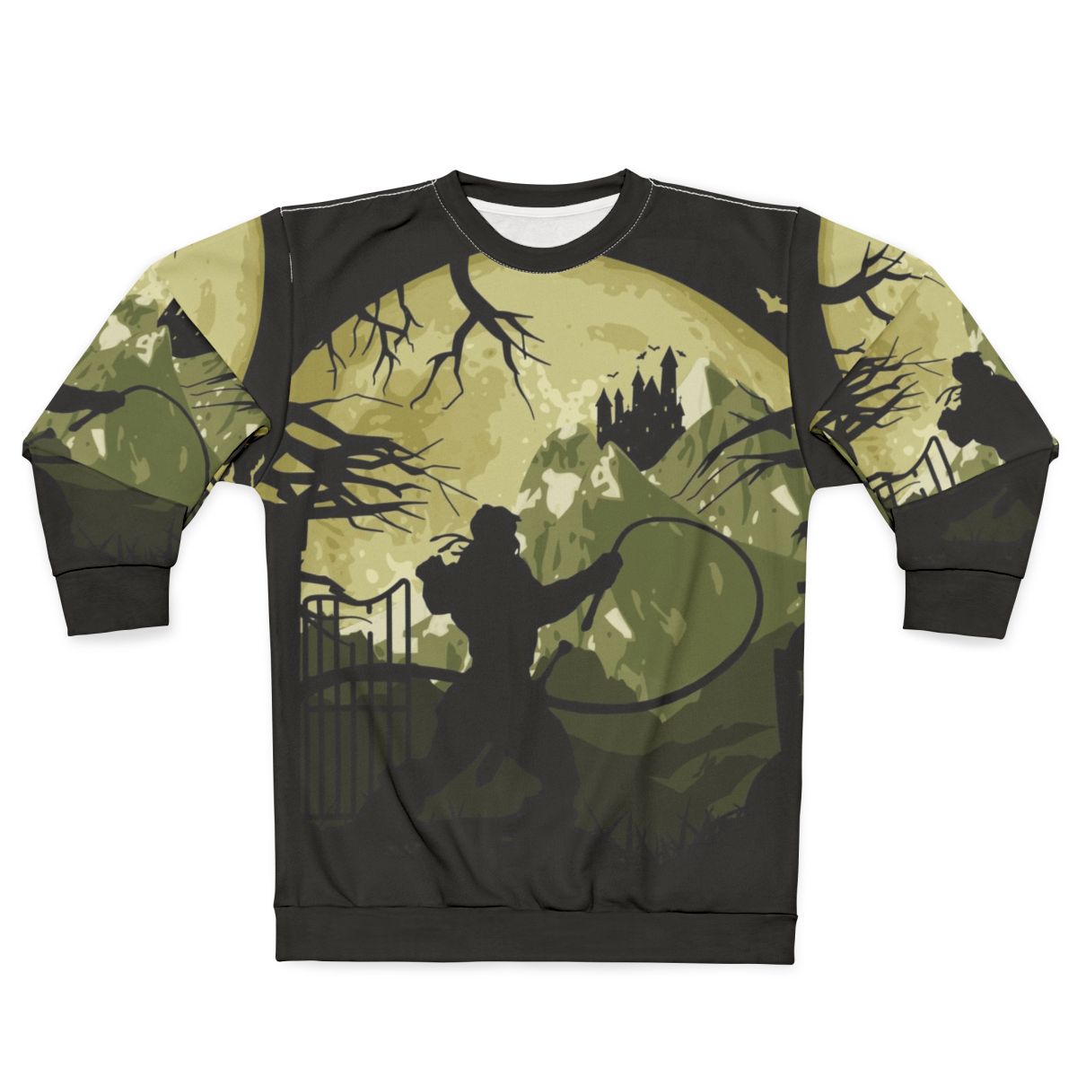 Castlevania video game art sweatshirt