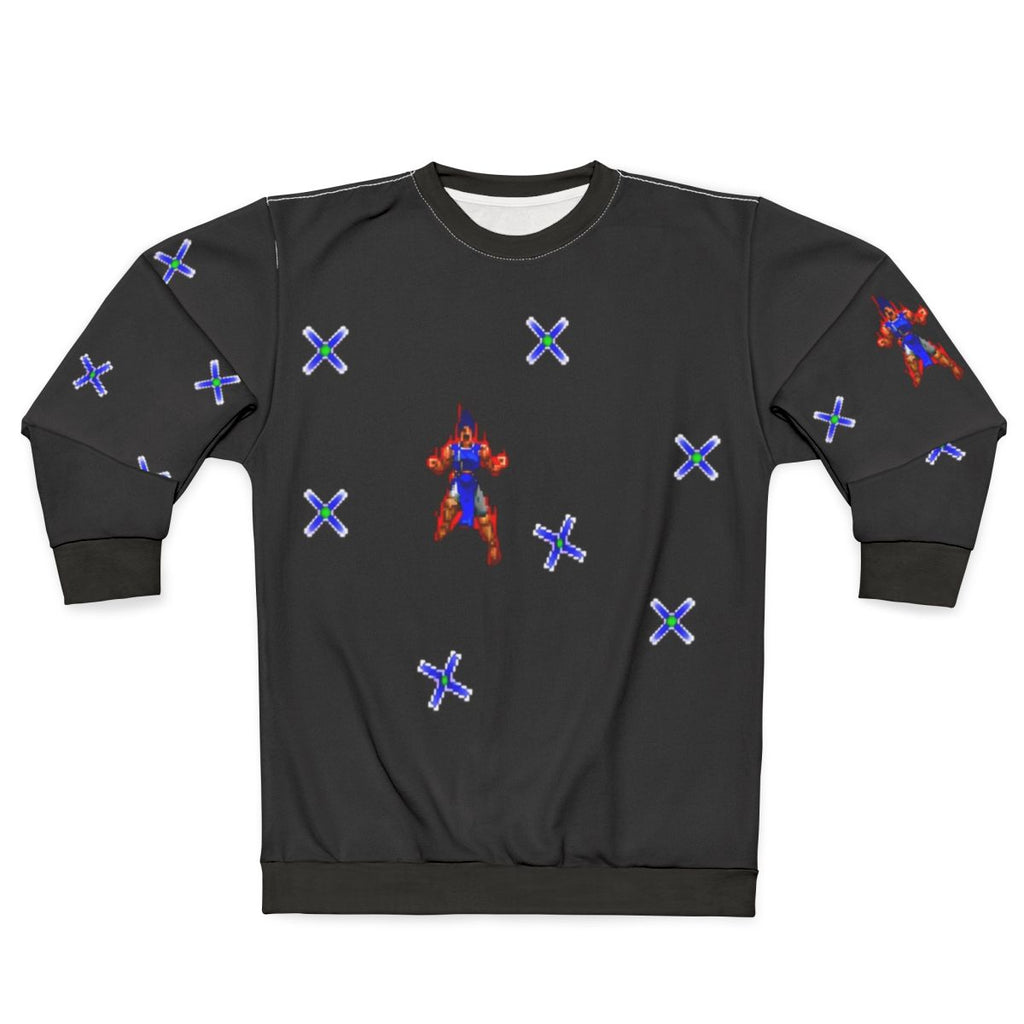 Castlevania Cross Design Classic Gaming Sweatshirt