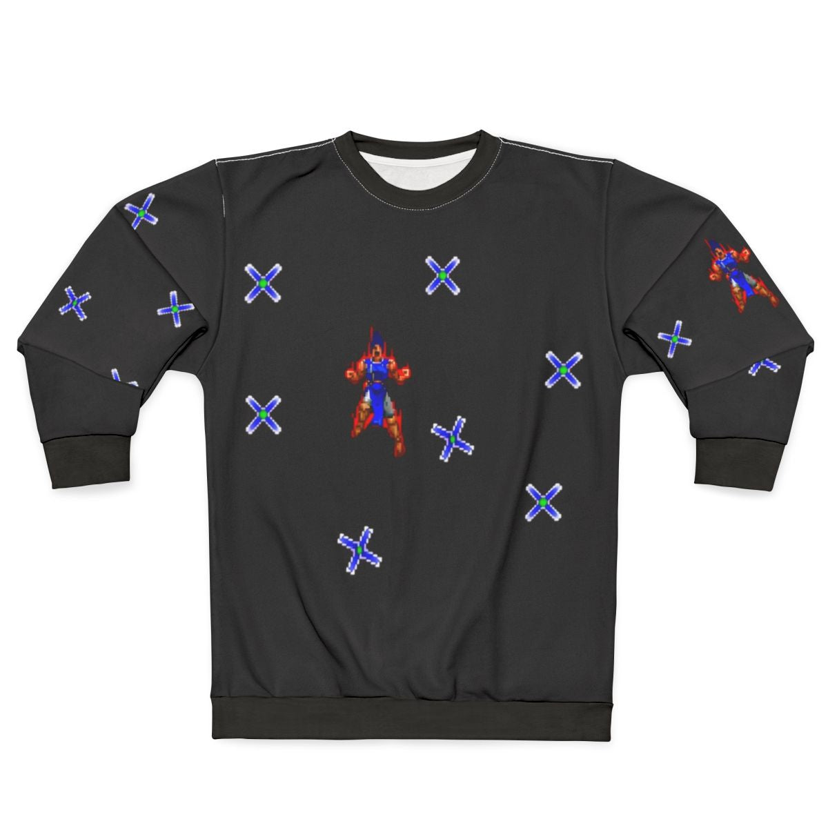 Castlevania Cross Design Classic Gaming Sweatshirt
