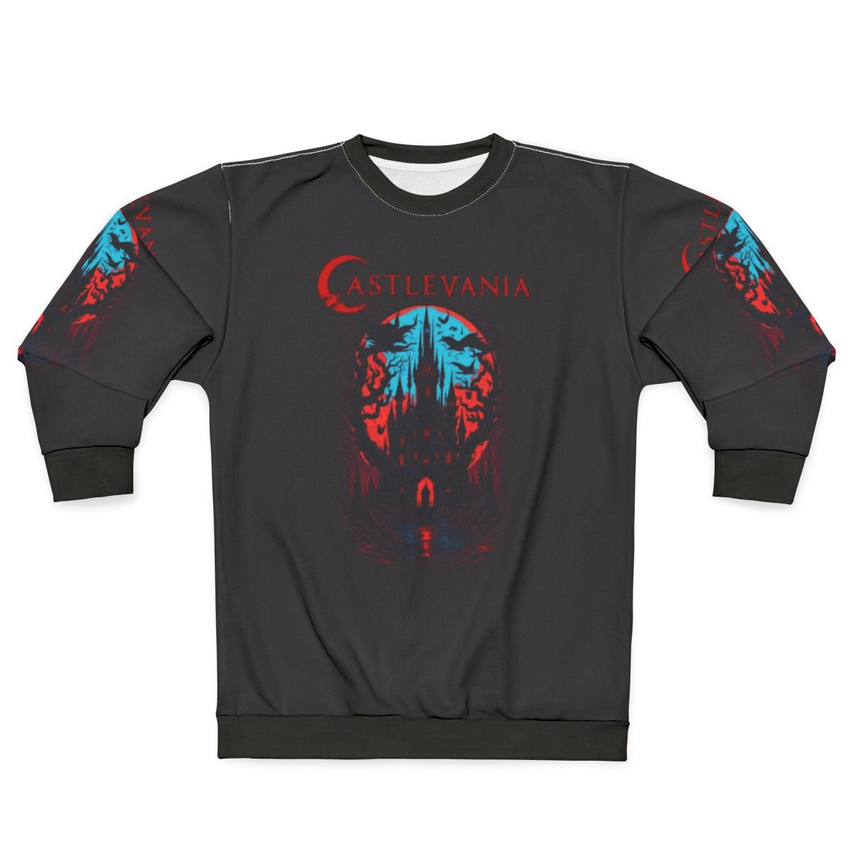 Castlevania Dracula's Castle Netflix Series Sweatshirt
