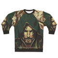 Castlevania fan art inspired sweatshirt with manga style design