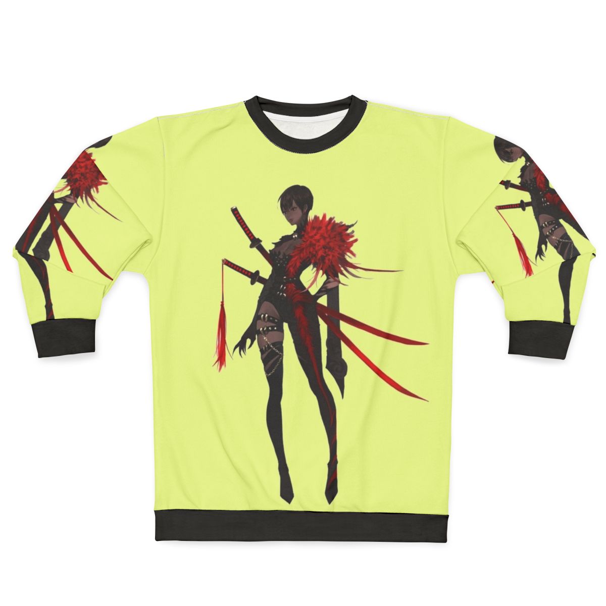 Castlevania Inspired Sweatshirt with Gothic Horror Video Game Graphics