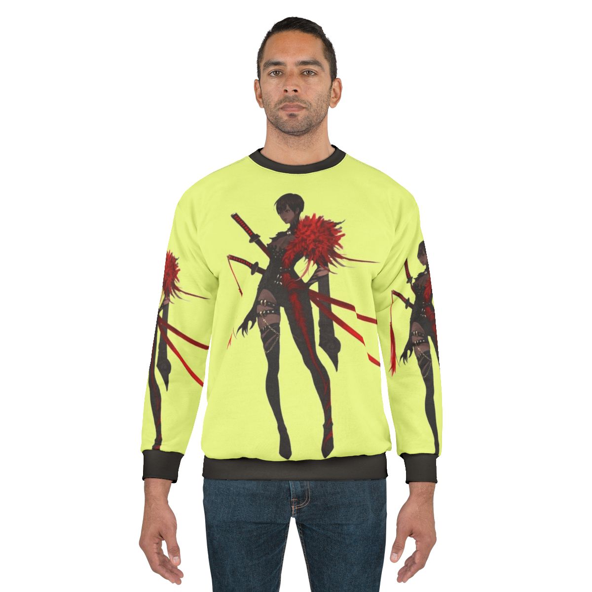 Castlevania Inspired Sweatshirt with Gothic Horror Video Game Graphics