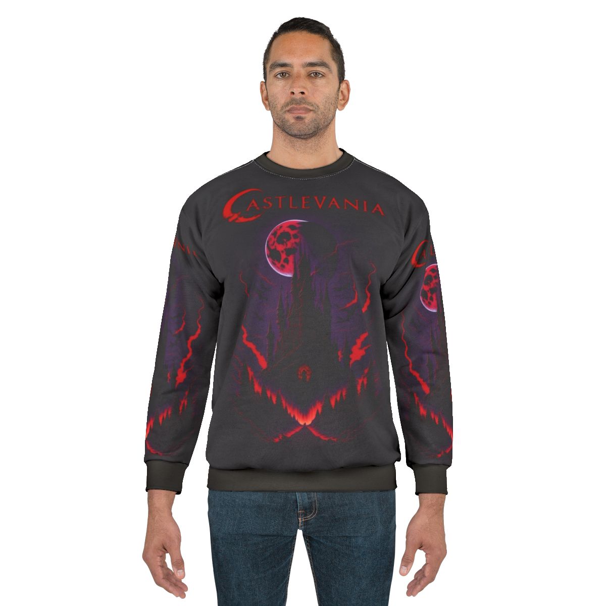 Castlevania Netflix Inspired Sweatshirt Featuring Hidden Secrets Design