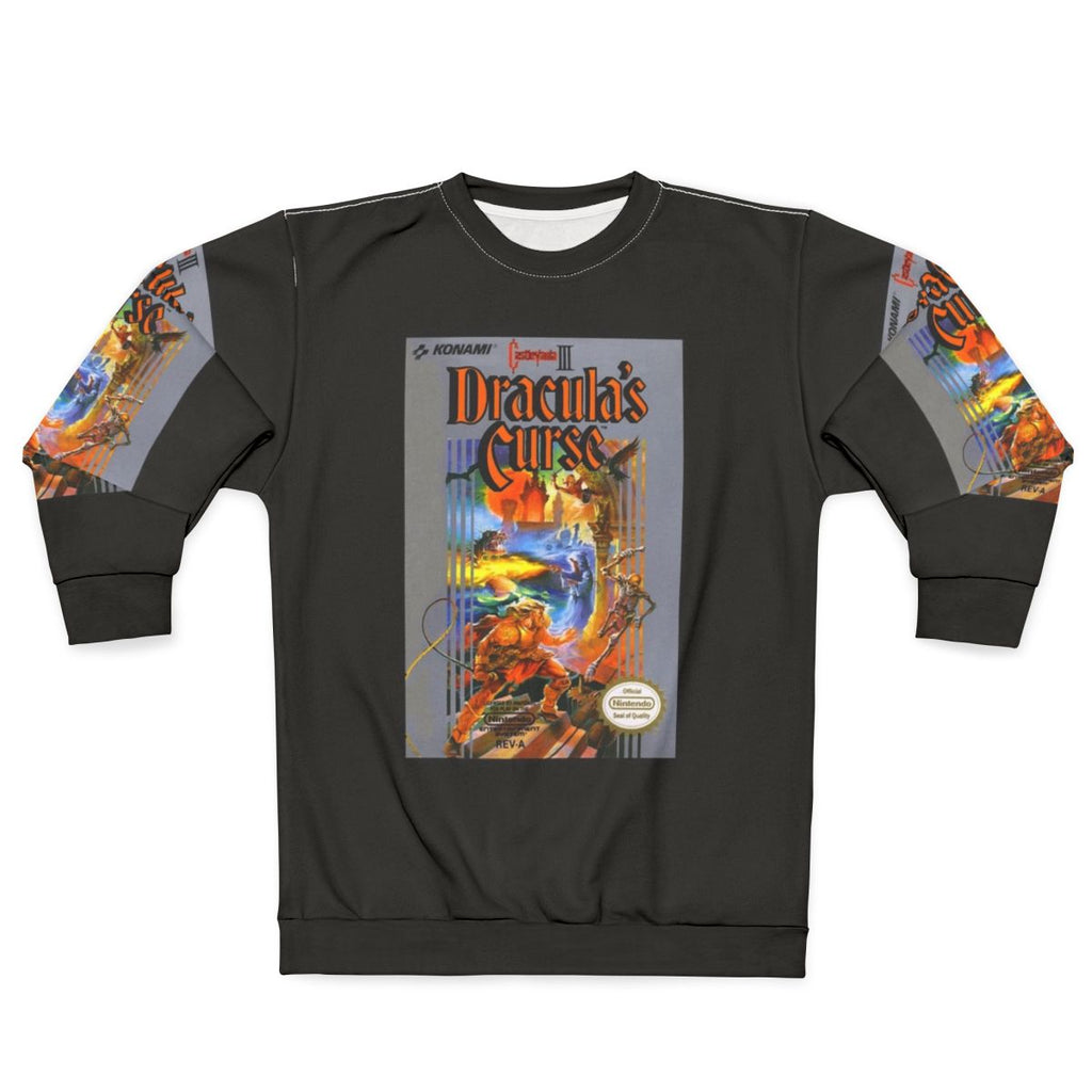 Castlevania III Dracula's Curse Retro Gaming Sweatshirt