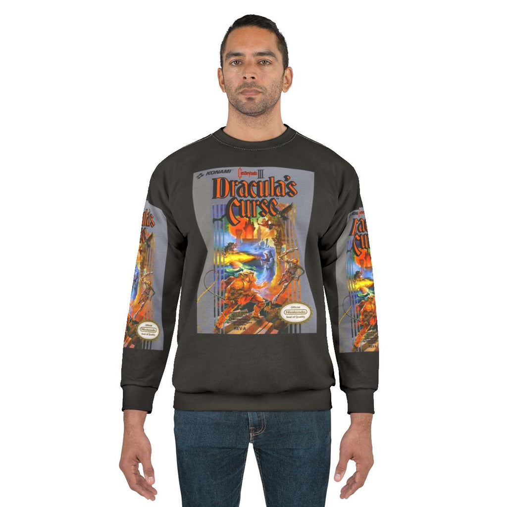 Castlevania III Dracula's Curse Retro Gaming Sweatshirt