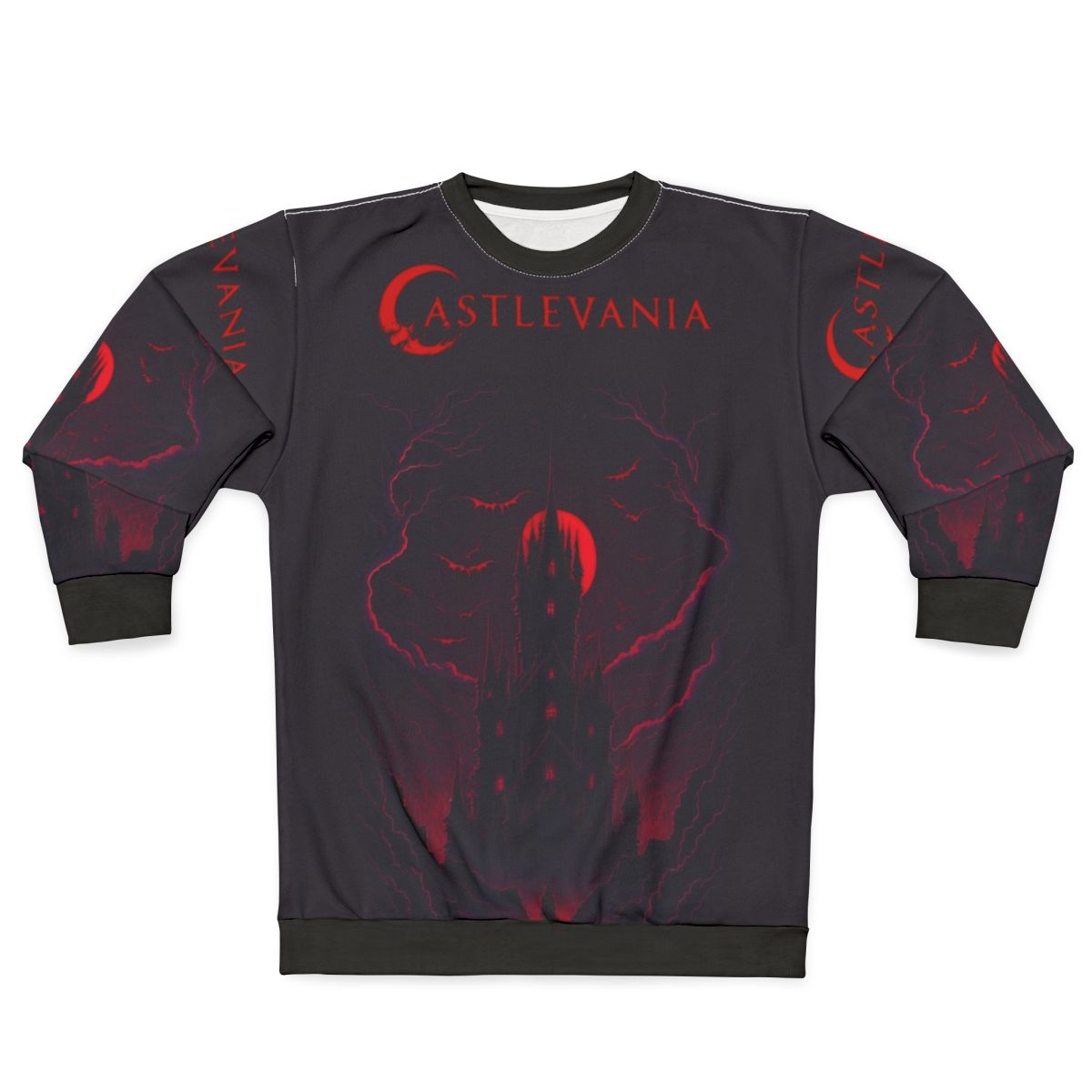Netflix Castlevania Infernal Dark Gothic Sweatshirt