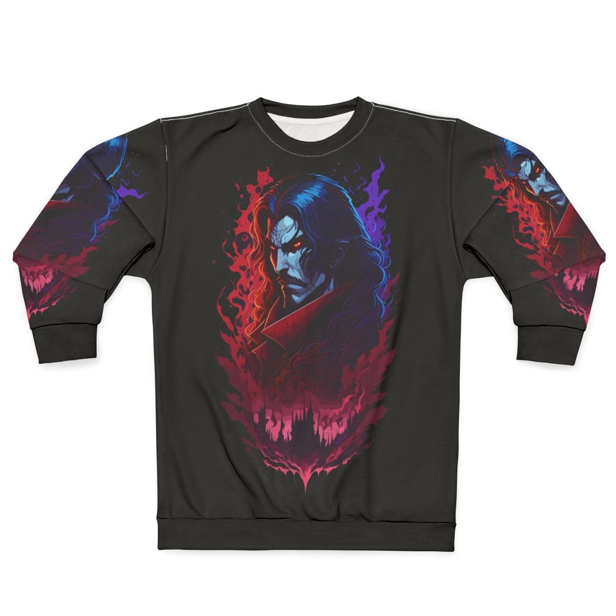 Castlevania Dracula Netflix Anime Gaming Sweatshirt