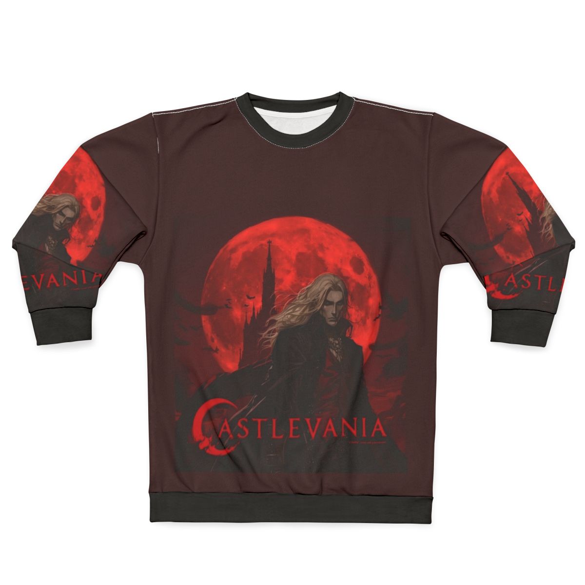 Castlevania Netflix Alucard Fan Art Sweatshirt