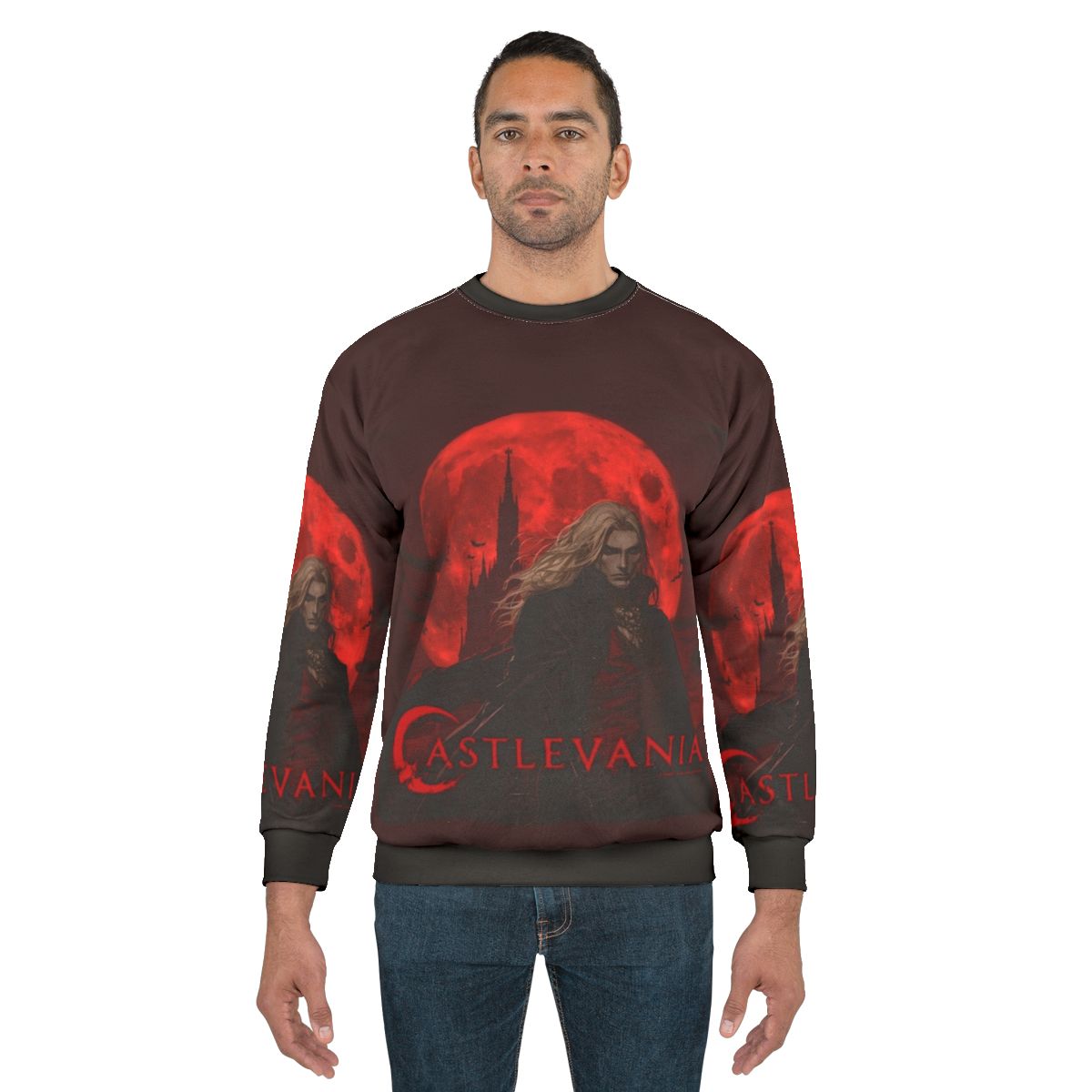 Castlevania Netflix Alucard Fan Art Sweatshirt